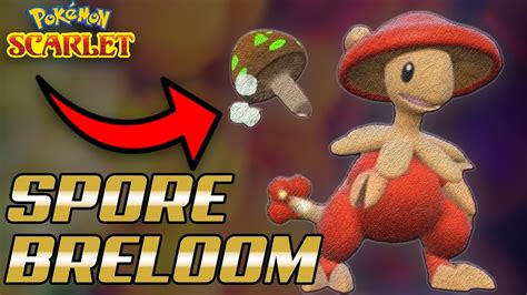 how to get spore on breloom.